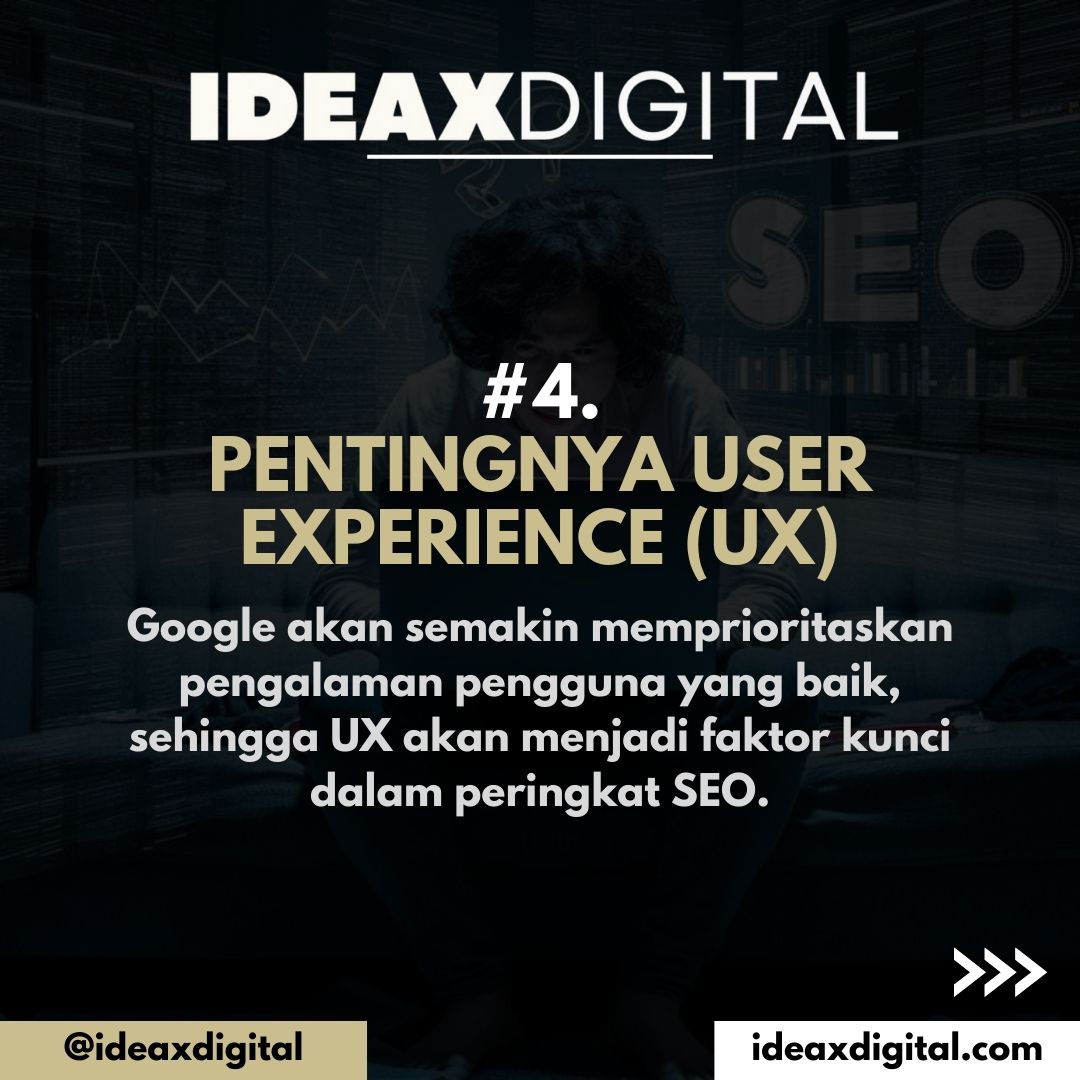 Tren Seo 2024 - Pentingnya User Experience (UX)