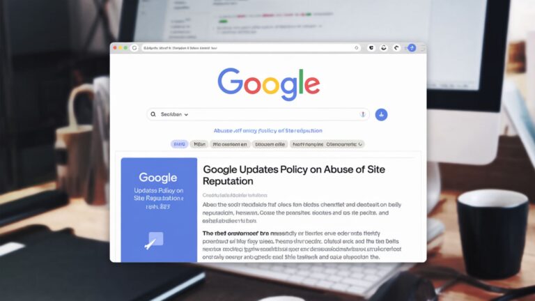 Google Memperbarui Kebijakan Penyalahgunaan Reputasi Situs 19 November