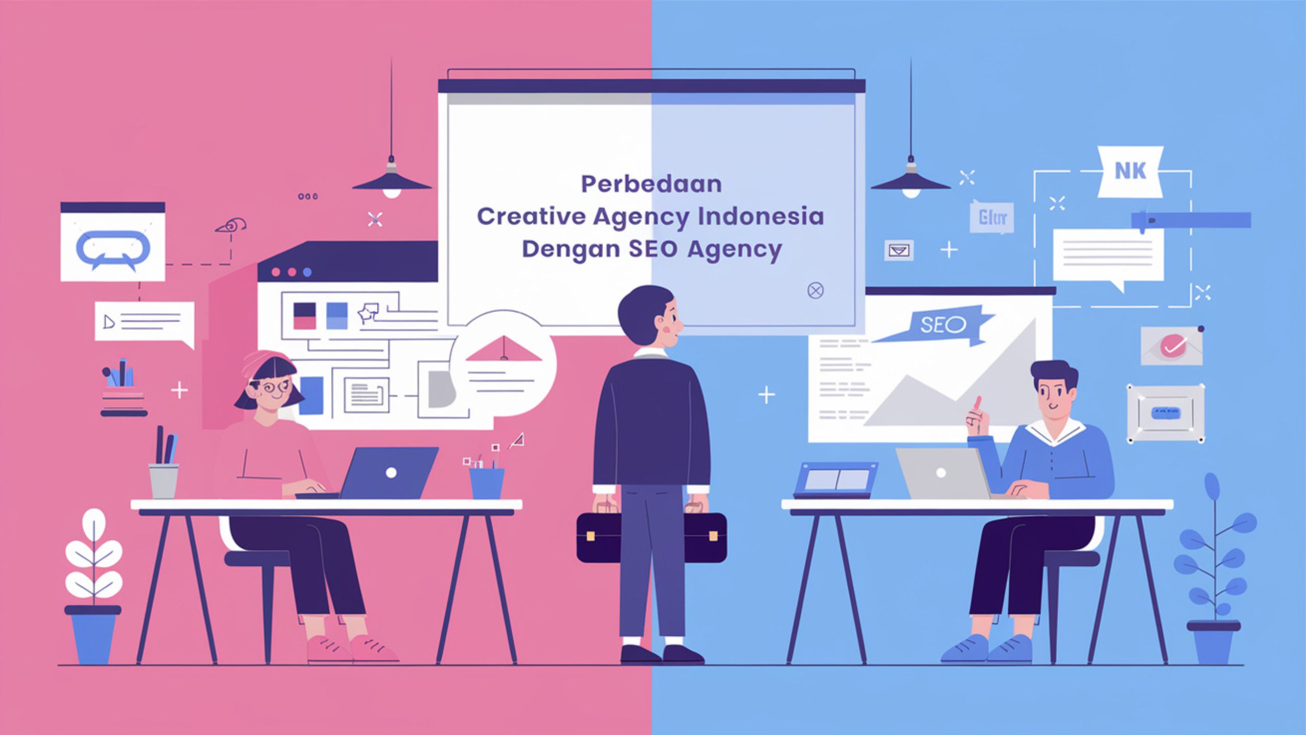 Perbedaan Seo Agency Dengan Creative Agency Indonesia