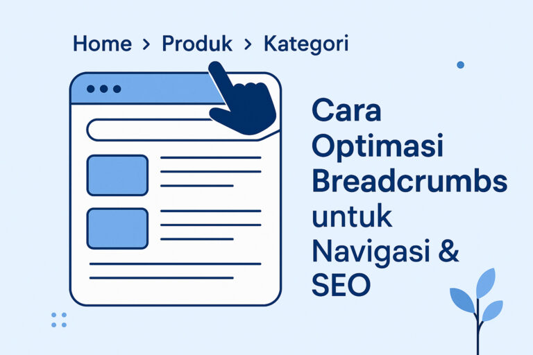 Cara Optimasi Breadcrumbs untuk Navigasi & Peringkat SEO