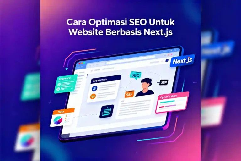 Cara optimasi seo website framework next js ideax digital jasa seo agency indonesia