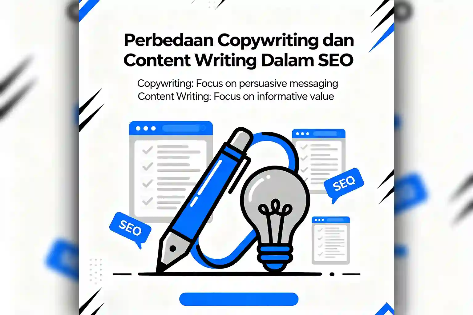 Perbedaan copywriting content writing seo ideax digital jasa seo agency indonesia