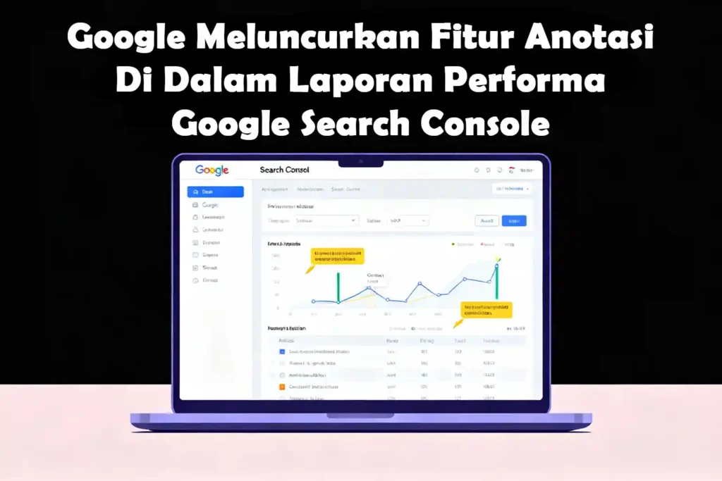 Google luncurkan fitur anotasi search console ideax digital jasa seo agency indonesia