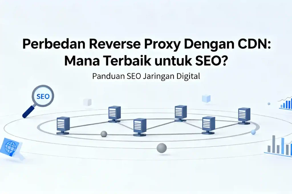 Perbedaan reverse proxy cdn content delivery network ideax digital jasa seo agency indonesia