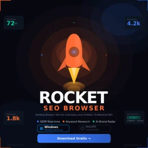 Rocket Browser - Desktop Browser SEO #1 Indonesia