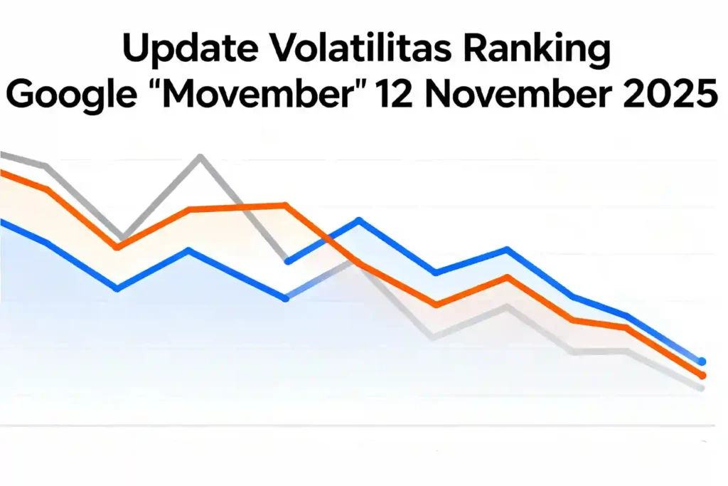 Update volatilitas ranking google movember 12 november 2025 ideax digital jasa seo agency indonesia