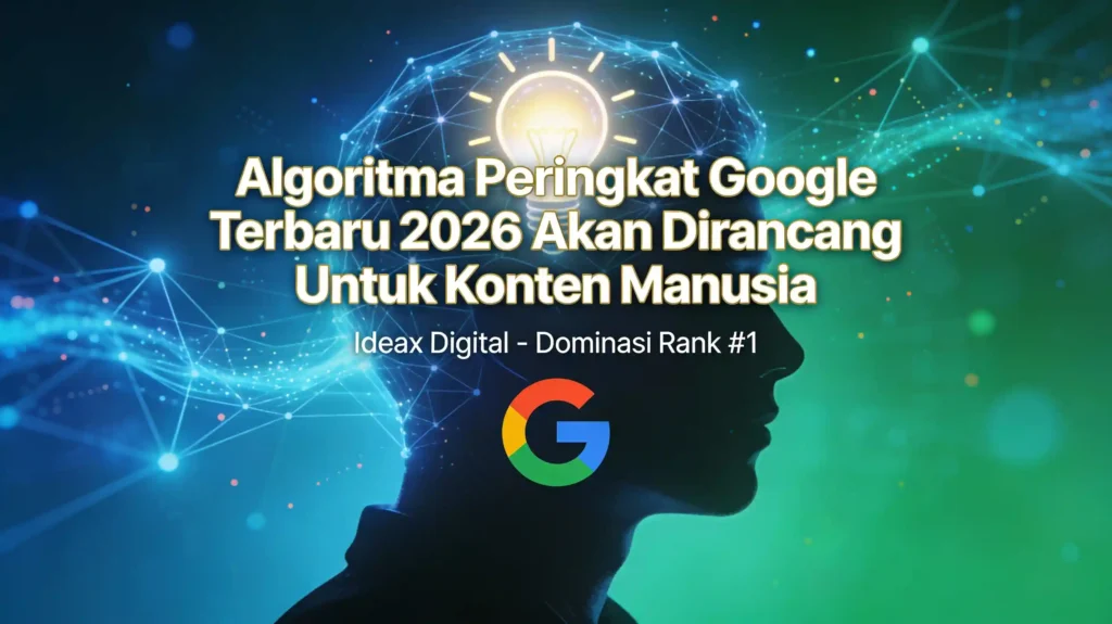 Algoritma peringkat ranking google 2026 konten untuk manusia