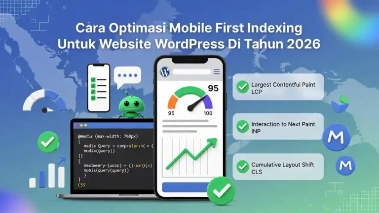 Cara optimasi mobile first indexing wordpress wp 2026 ideax digital jasa seo agency indonesia