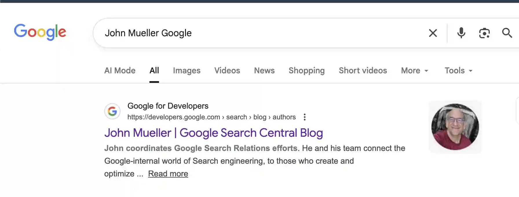 Contoh fitur read more google result snippets