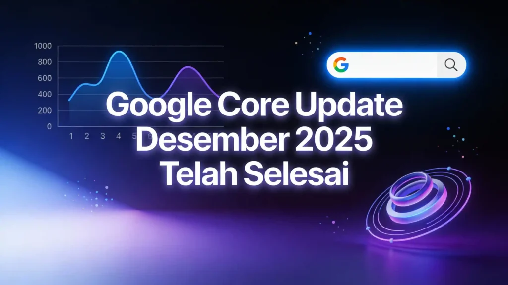 Google core update desember 2025 selesai ideax digital jasa seo agency indonesia