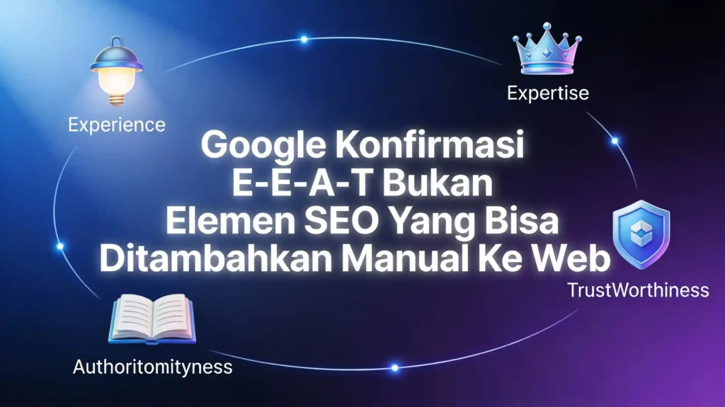 Google konfirmasi e e a t bukan elemen seo manual