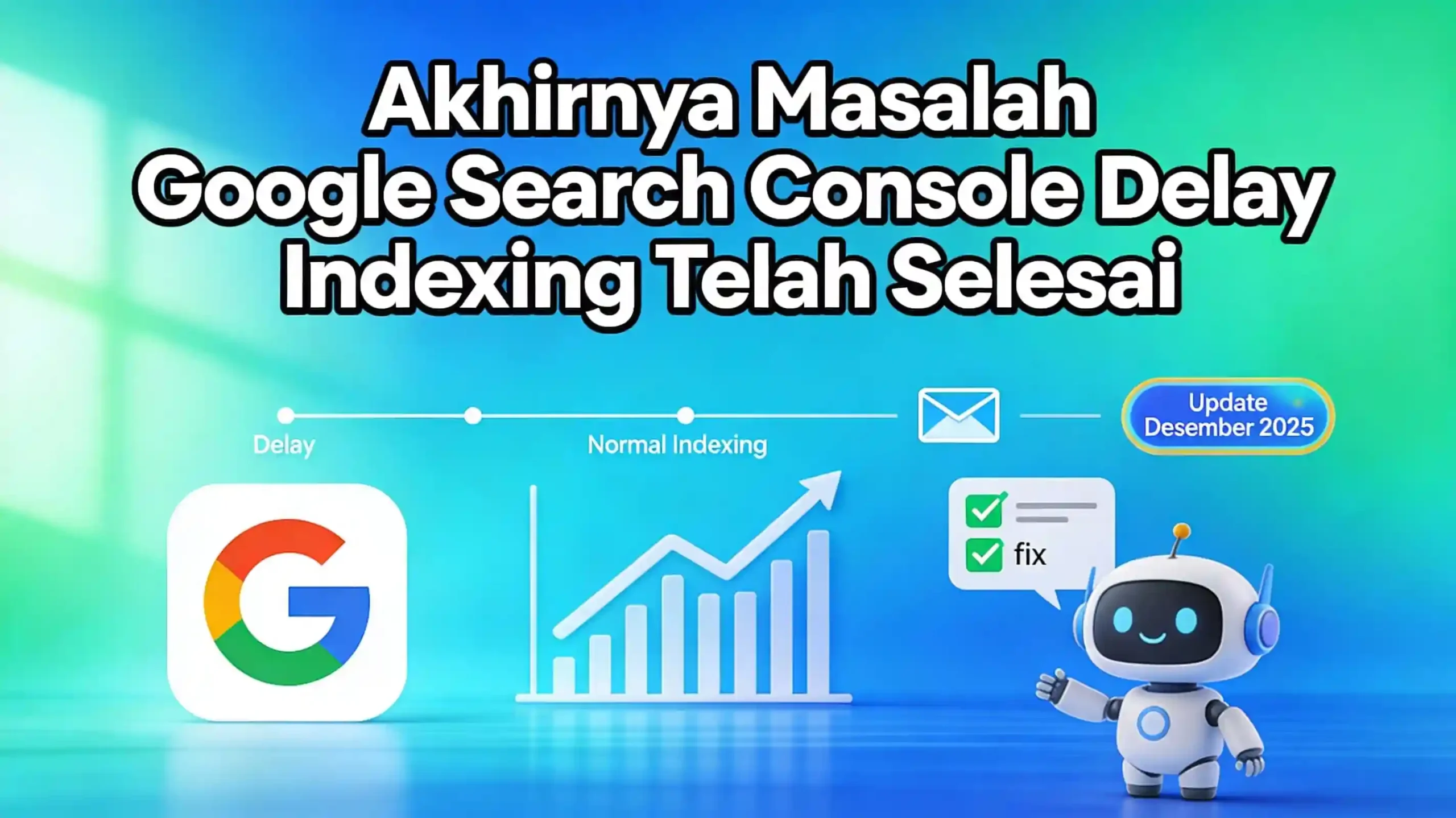 Google search console gsc delay laporan page indexing selesai