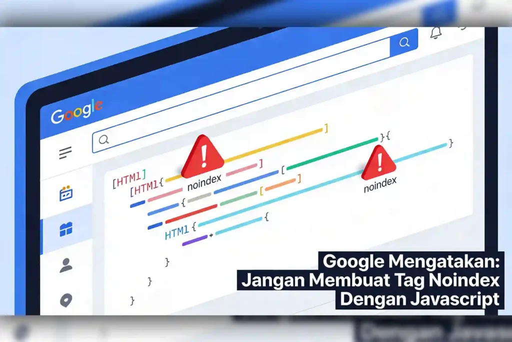 Google tag noindex javascript ideax digital jasa seo agency indonesia
