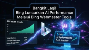 Bing luncurkan ai performance webmaster tools ideax digital jasa seo agency indonesia