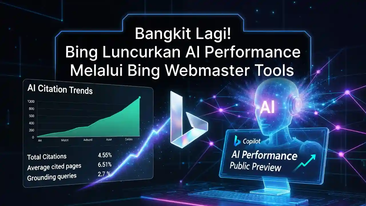 Bing luncurkan ai performance webmaster tools ideax digital jasa seo agency indonesia