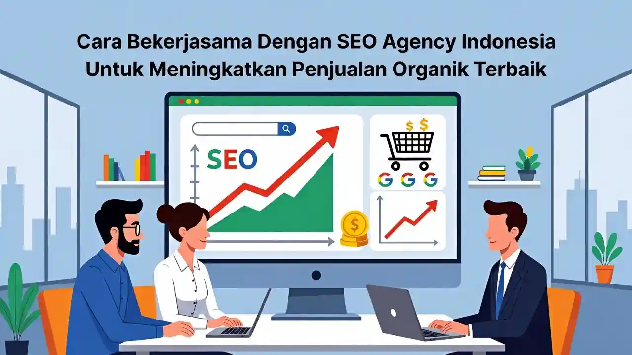 Cara bekerjasama seo agency indonesia meningkatkan penjualan organik terbaik ideax digital jasa seo agency indonesia