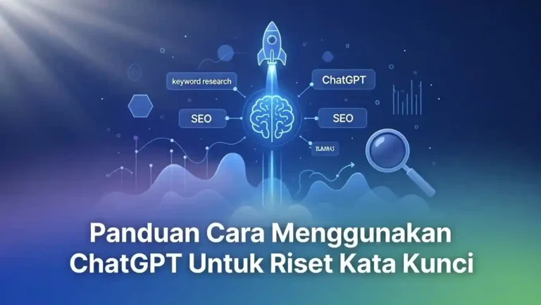 Cara menggunakan chatgpt riset kata kunci keyword seo ideax digital jasa seo agency indonesia