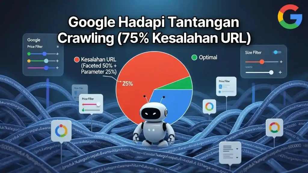 Google hadapi tantangan crawling terbesar dari 75 masalah kesalahan url ideax digital jasa seo agency indonesia