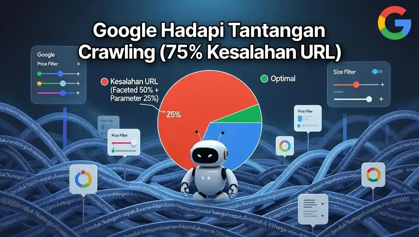 Google hadapi tantangan crawling terbesar dari 75 masalah kesalahan url ideax digital jasa seo agency indonesia