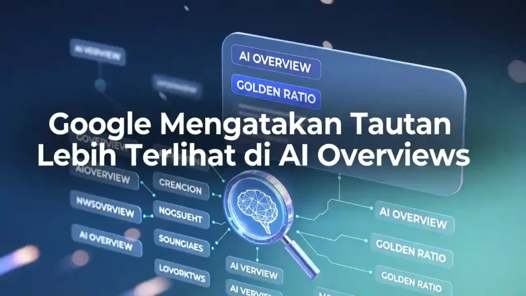 Google mengatakan tautan link terlihat ai overviews ideax digital jasa seo agency indonesia