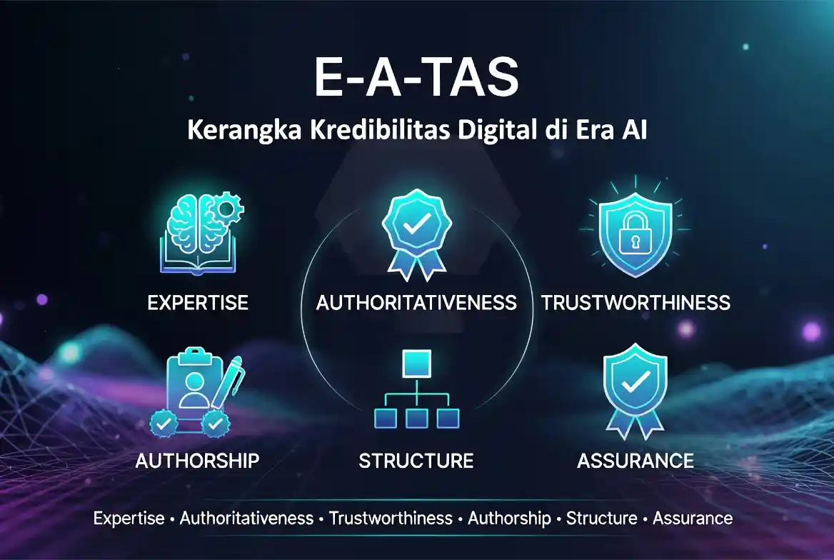 Konsep kerangka e a tas ideax digital jasa seo agency indonesia