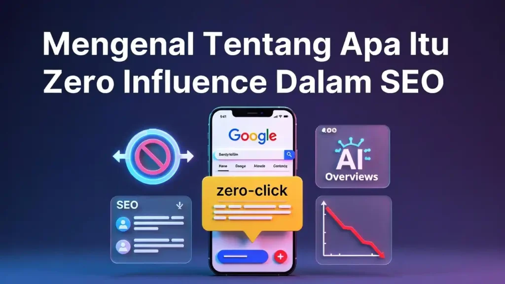 Mengenal apa itu zero influence seo ideax digital jasa seo agency indonesia