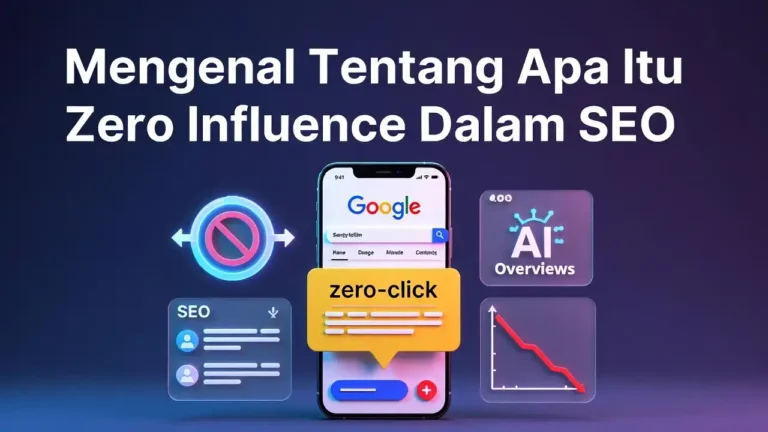 Mengenal apa itu zero influence seo ideax digital jasa seo agency indonesia