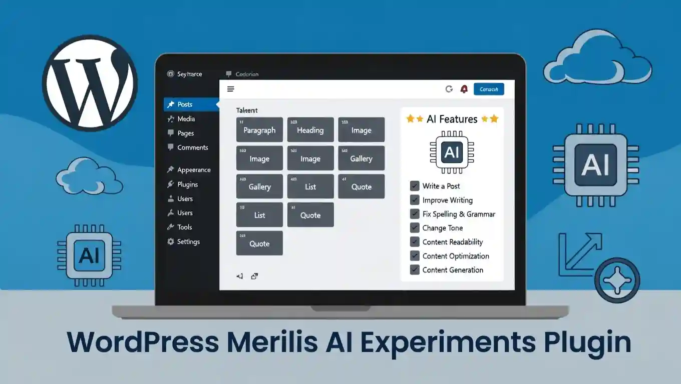 Wordpress merilis ai experiments plugin