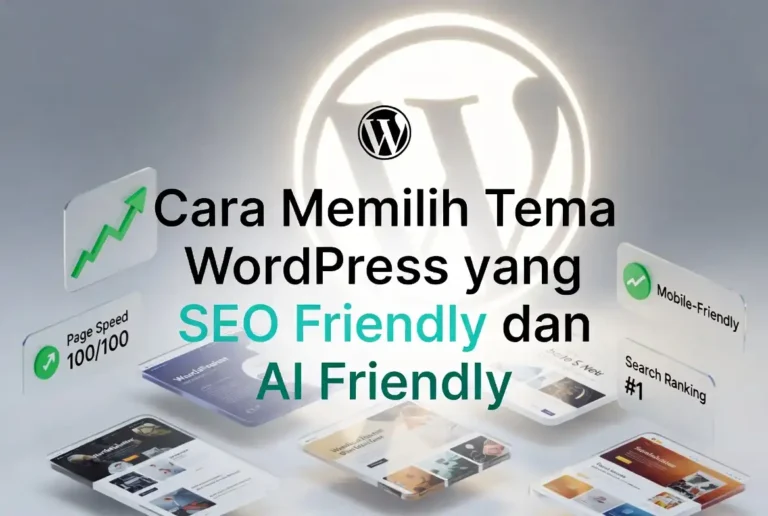 Cara memilih tema wordpress seo friendly 2026 ideax digital jasa seo agency indonesia