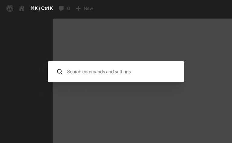 Modernized dashboard wordpress 7.0