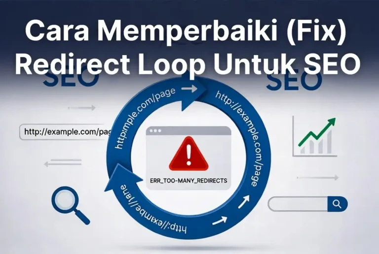 Cara memperbaiki fix redirect loop seo ideax digital jasa seo agency indonesia