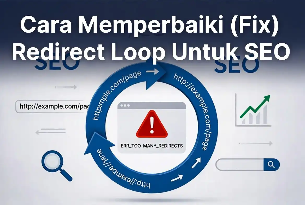 Cara memperbaiki fix redirect loop seo ideax digital jasa seo agency indonesia