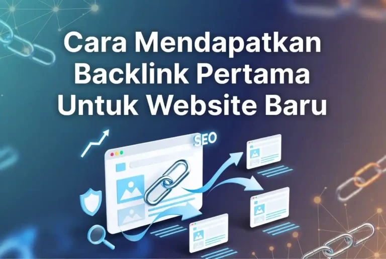 Cara mendapatkan backlink pertama website baru ideax digital jasa seo agency indonesia