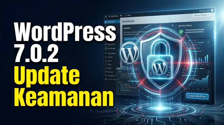 WordPress 7.0.2 Rilis Perbaikan Keamanan